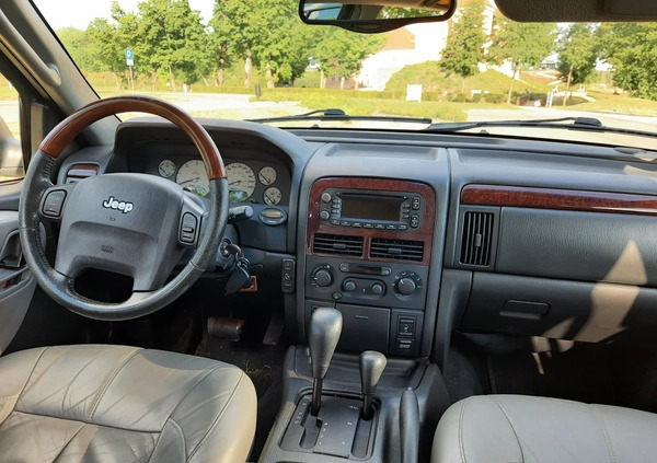 Jeep Grand Cherokee cena 24777 przebieg: 366800, rok produkcji 2004 z Chęciny małe 106